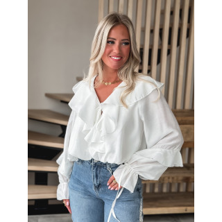 Blouse Gina - Blanc