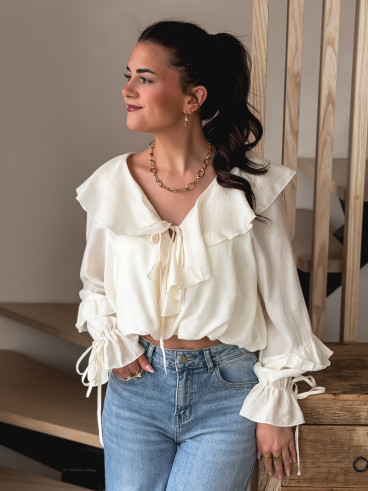 Blouse Gina - Beige