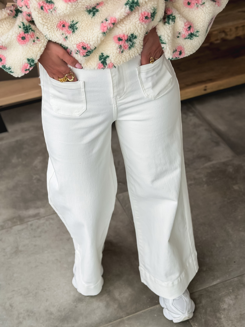 Jeans Ella - Blanc