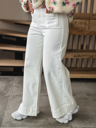 Jeans Ella - Blanc