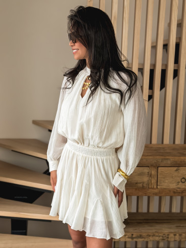 Robe courte Joïa - Beige