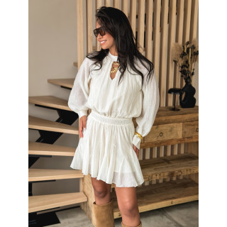 Robe courte Joïa - Beige
