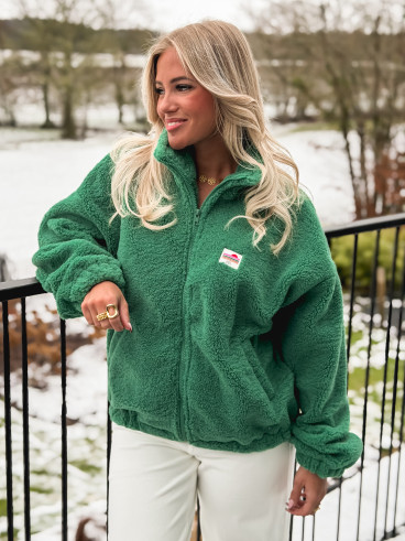 Gilet teddy Pinta - Vert