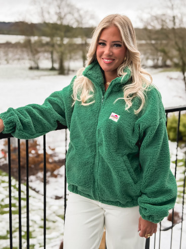 Gilet teddy Pinta - Vert