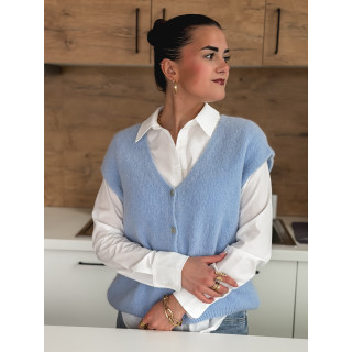 Gilet sans manches Arielle - Bleu ciel
