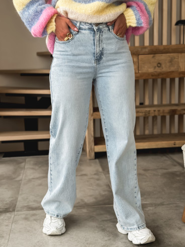 Jeans Yona - Bleu clair