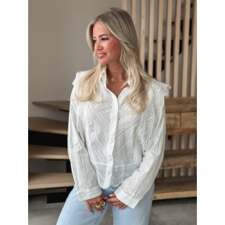 Chemisier Nalya - Blanc