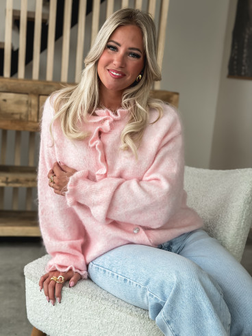 Gilet Isabeau - Rose