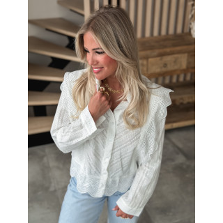 Chemisier Nalya - Blanc