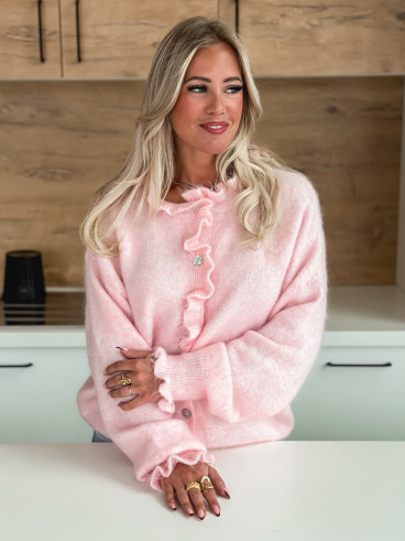 Gilet Isabeau - Rose