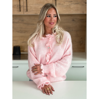 Gilet Isabeau - Rose