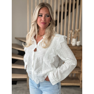 Chemisier Nalya - Blanc