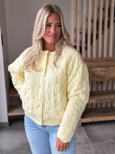 Veste à motifs Hillary - Jaune