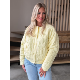 Veste à motifs Hillary - Jaune