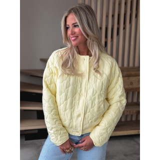 Veste à motifs Hillary - Jaune