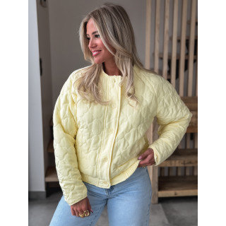 Veste à motifs Hillary - Jaune