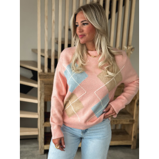 Pull Isaline - Rose