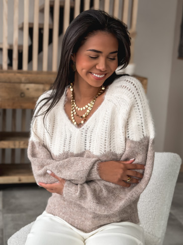 Pull Carolina - Taupe