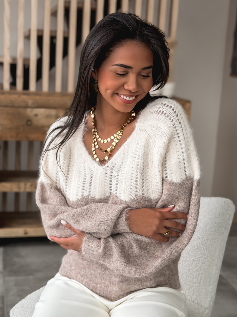 Pull Carolina - Taupe