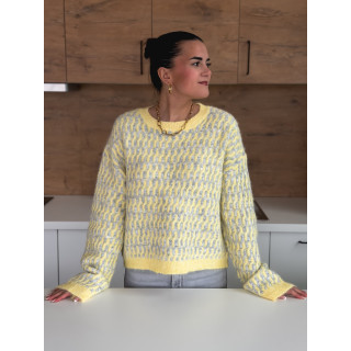Pull à motifs Malie - Jaune