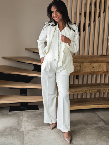 Gilet sans manches Kiara - Blanc