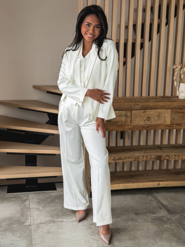 Gilet sans manches Kiara - Blanc