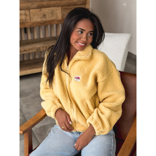 Gilet teddy Pinta - Jaune