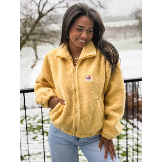 Gilet teddy Pinta - Jaune