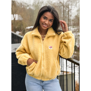 Gilet teddy Pinta - Jaune