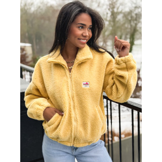 Gilet teddy Pinta - Jaune