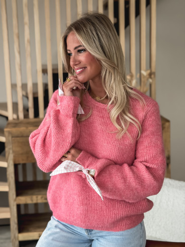 Pull Mouna - Rose