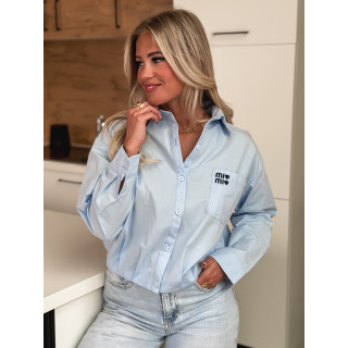 Chemise Fanette - Bleu ciel