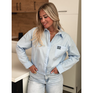 Chemise Fanette - Bleu ciel