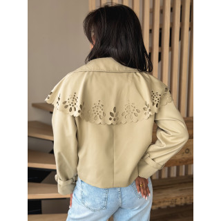 Trench court Aude - Beige