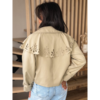 Trench court Aude - Beige