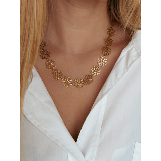 Collier Myosotis - Doré