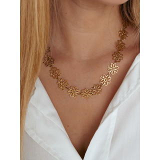 Collier Myosotis - Doré