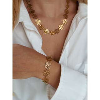 Bracelet Myosotis - Doré