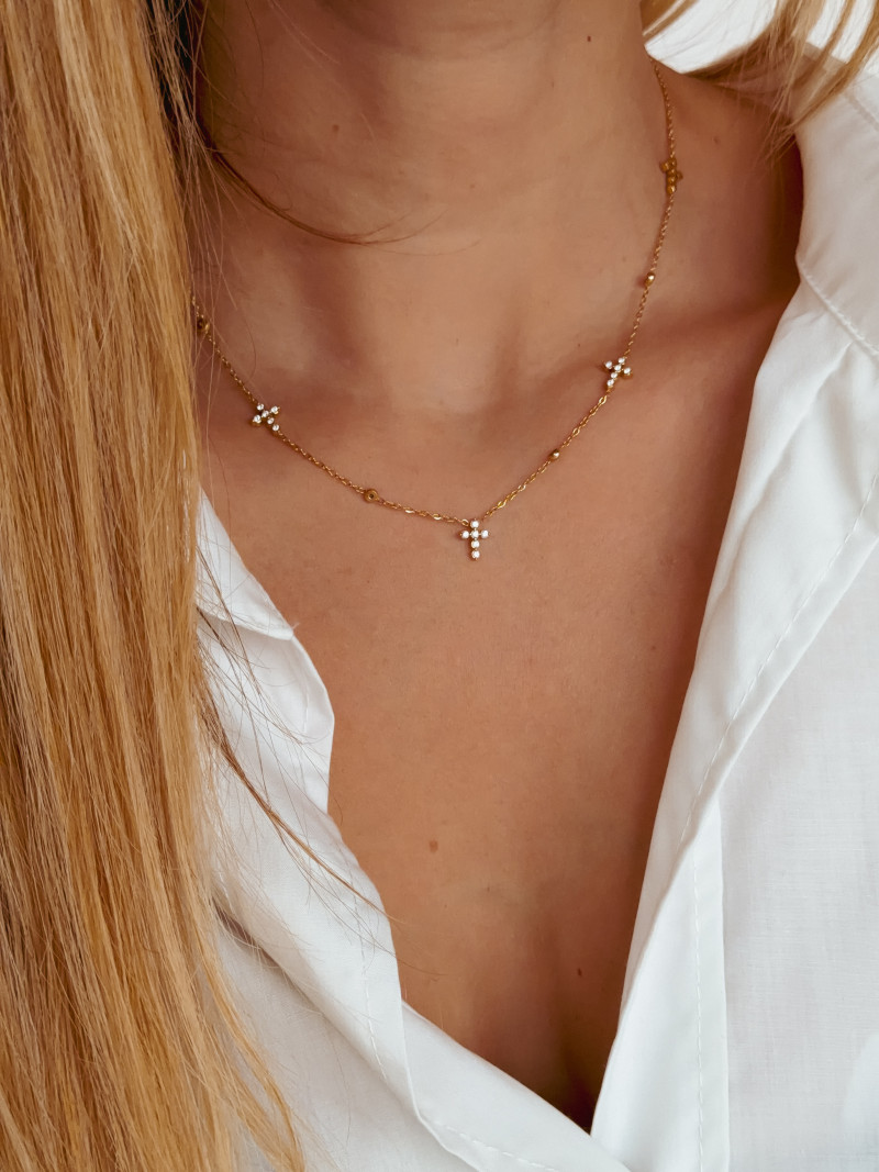 Collier Constance - Doré
