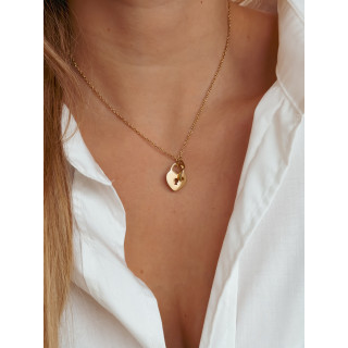 Collier Valentine - Doré