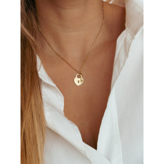 Collier Valentine - Doré