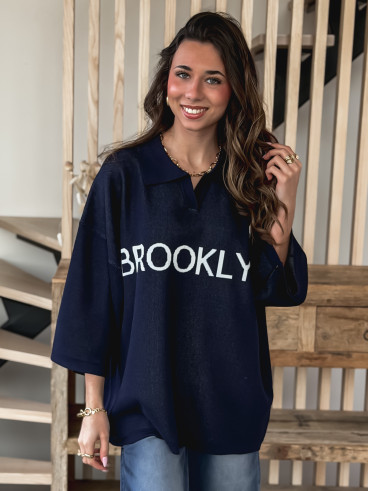 Pull Guerla - Bleu marine