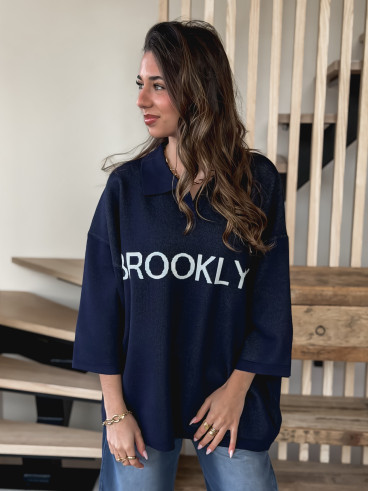 Pull Guerla - Bleu marine