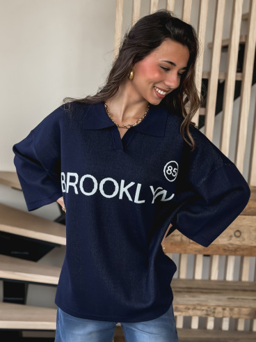 Pull Guerla - Bleu marine