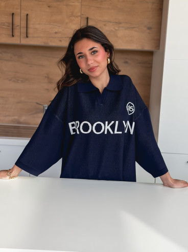 Pull Guerla - Bleu marine