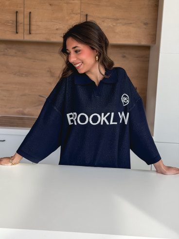 Pull Guerla - Bleu marine