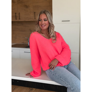 Pull Leïa - Corai fluo