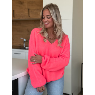 Pull Leïa - Corai fluo