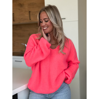 Pull Leïa - Corai fluo