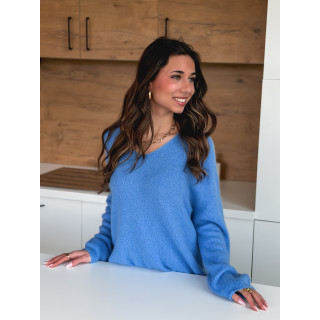 Pull Leïa - Bleuet